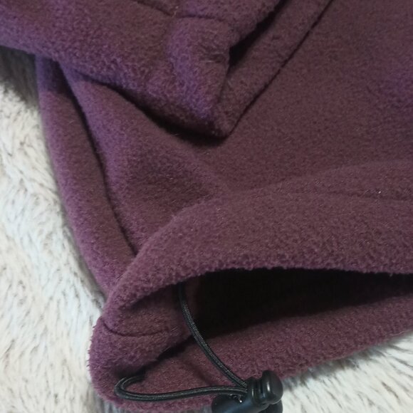 Natural Reflections Womens Fleece Purple Jacket Size XL Zip Up EUC - Picture 5 of 10